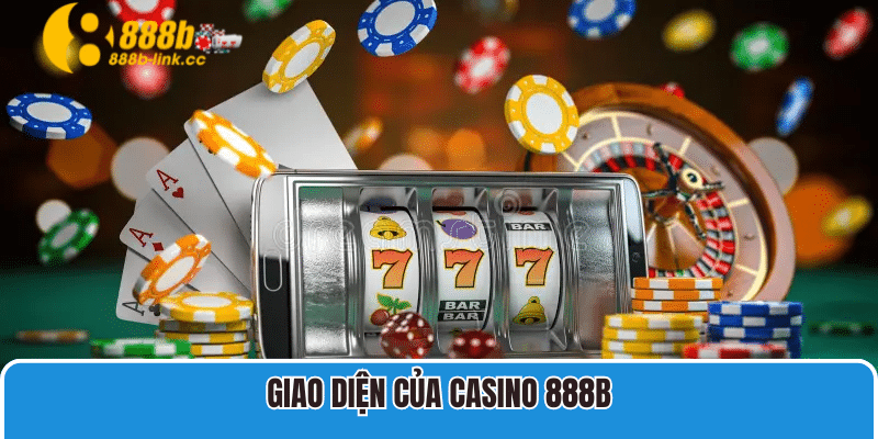 Giao diện của casino 888B